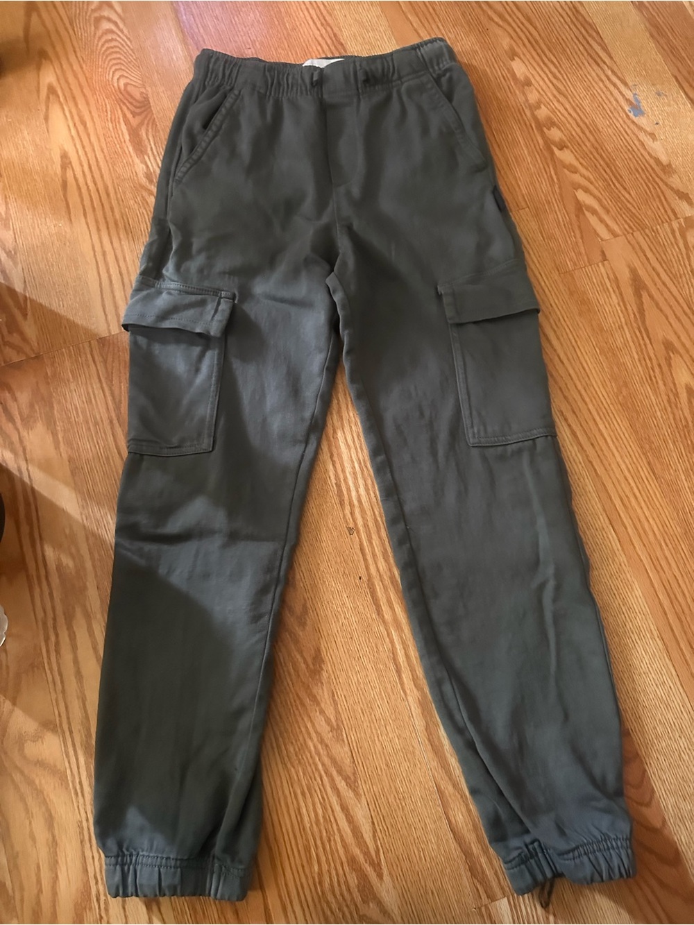 Boys gray Cargo Jogger Pants